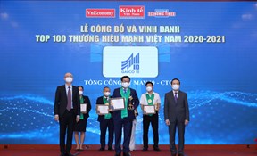 May 10 nhận giải thưởng Top 100  “Thương hiệu mạnh Việt Nam 2020-2021”